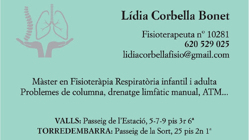 Lídia Corbella Bonet Fisioterapia Respiratoria i general
