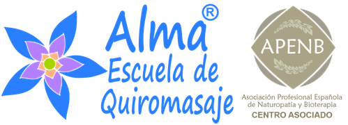 Logo de Alma, Escuela de Quiromasaje.