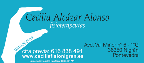 Logo de Cecilia Alcázar - Fisioterapeutas