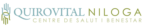 Logo de Centre de Quiromassatge Quirovital Niloga.