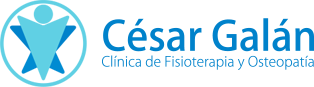 Logo de César Galán Clínica de Fisioterapia y Osteopatía.