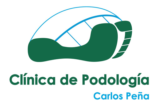 Logo de Clínica de Podología Carlos Peña.