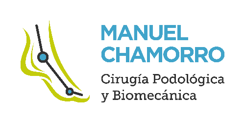 Logo de Clínica de Podología Dr. Manuel Chamorro.