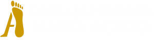 Logo de Clínica de Podología María Acedo.