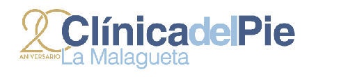 Logo de Clínica del Pie La Malagueta.