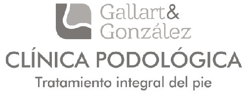 Logo de Clínica Podológica Gallart & González.