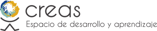 Logo de CREAS Espacio de desarrollo y aprendizaje.