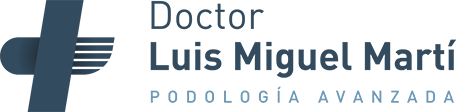 Logo de Doctor Luis Miguel Martí. Podología avanzada.