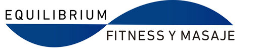 Logo de Equilibrium Fitness y Masaje.