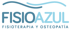 Logo de FisioAzul Fisioterapia y Osteopatía.