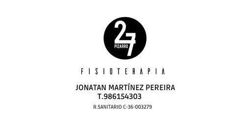 Logo de Fisioterapia Pizarro 27