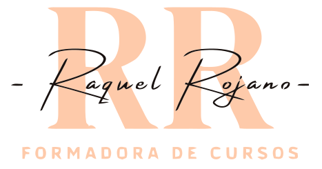 Logo de Formadora de cursos Raquel Rojano.