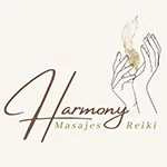 Logo de Harmony masajes y Reiki.