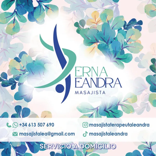 Logo de Leandra Perna Masajista