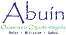 Logo de masajes abuin