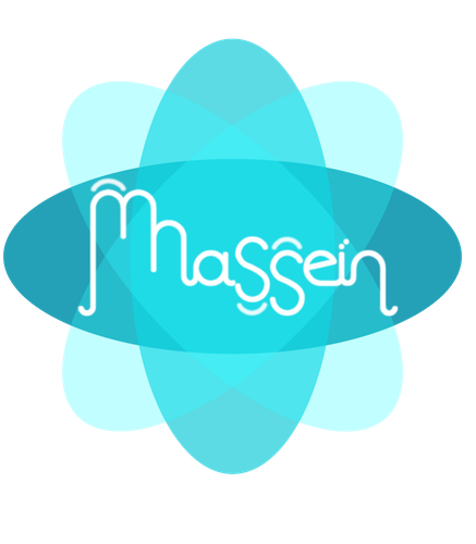 Logo de Massein, masajes y terapias naturales.