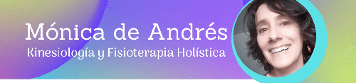 Logo de Monica de Andrés Kinesiología y Fisioterapia Holística.