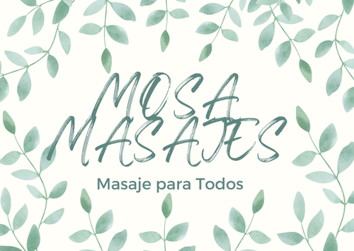 Logo de MOSA MASAJES