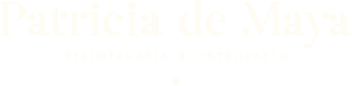 Logo de Patricia De Maya Fisioterapia y Osteopatía.