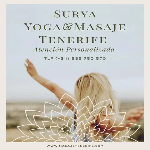 Logo de Surya Yoga&Masaje Tenerife